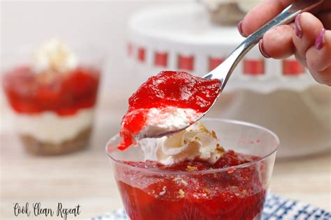 If cool whip isn't frozen, then it should be refrigerated. Strawberry Jello Salad With Cool Whip - Cook Clean Repeat
