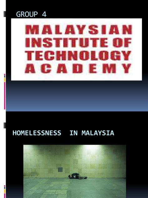The report, the first of its kind in the state, shows homelessness across multiple sources, including for the first time the data system the region has been working to implement widely with homeless service. Homelessness in Malaysia | Homelessness | Substance Abuse