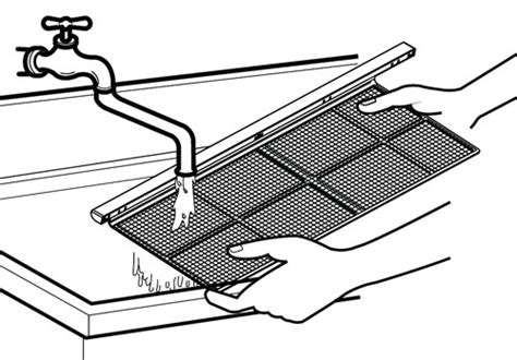 Dec 20, 2018 · remove the air filter from the front grille by pulling the air filter up slightly. LG Help Library: Power Issues - Room Air Conditioner | LG ...