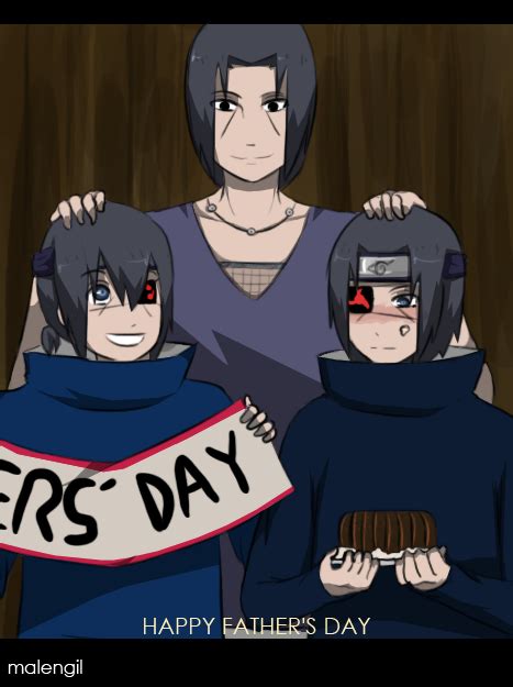 Itachi And Son By Malengil On Deviantart