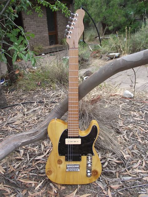 Telecaster Project P 90 Pine Body Tasmanian Oak Neck Telecaster