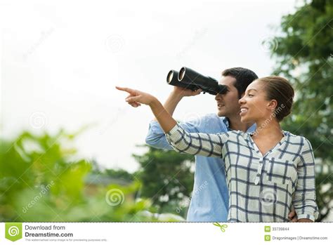 Look There Stock Photo Image Of Outdoors Casual Handsome 33739844