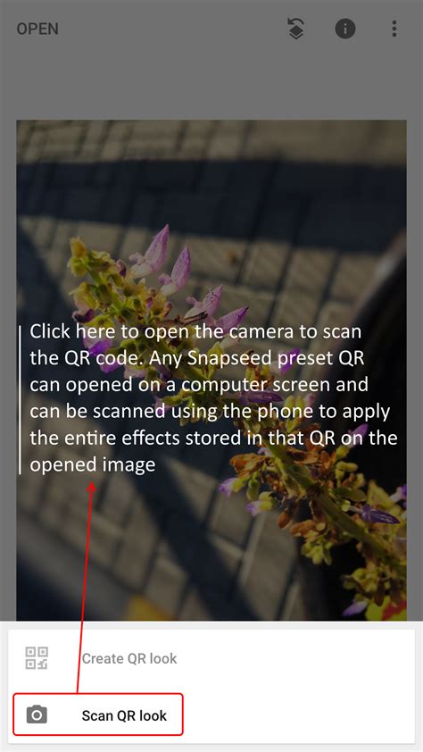 What are you waiting for. Using QR presets/filters in Snapseed - Step by Step method ...