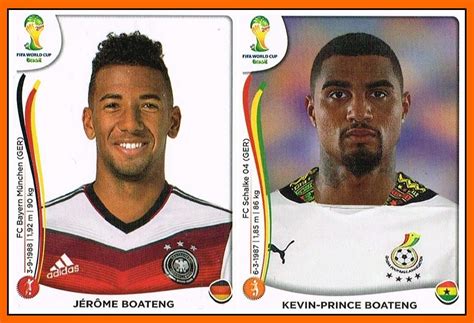 Born in berlin to the same ghanaian father, bayern munich defender jerome chose to represent germany at international level, while schalke midfielder. Old School Panini: The awesome story of Boateng Brothers