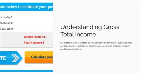 Understanding Gross Total Income