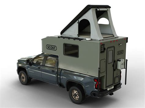 Scout Campers has unveiled its newest and largest pickup truck-mounted