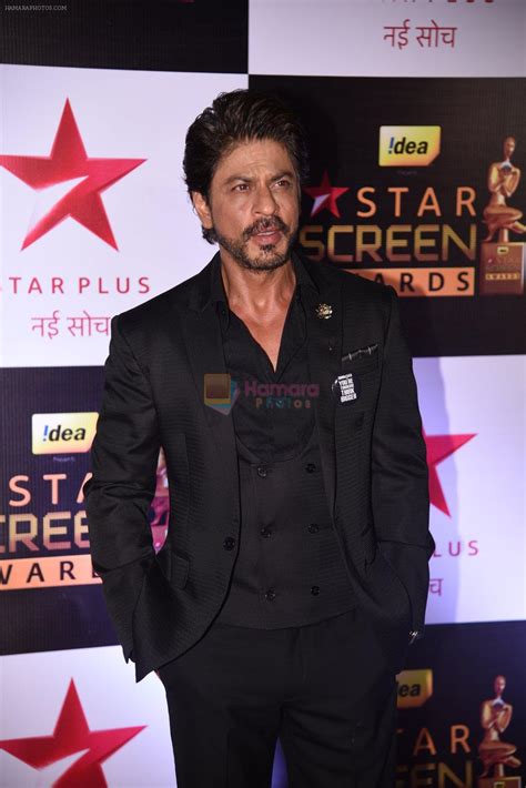 Shahrukh Khan At 22nd Star Screen Awards 2016 On 4th Dec 2016 Shahrukh Khan Bollywood Photos