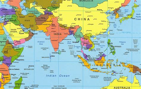Elgritosagrado11 25 Inspirational World Map Showing Asia