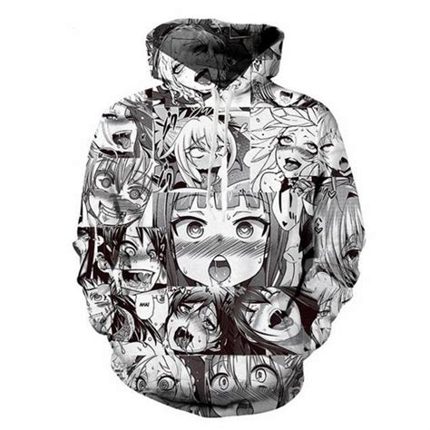Black and White Anime Hoodie - Epic Devil Men anime clown hoodies 3d printed sweatshirt hooded pullover.