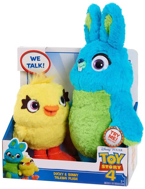 Toy Story 4 Ducky Bunny 9 Talking Plush 2 Pack Just Play Toywiz