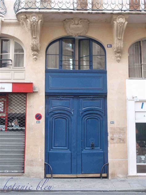 Botanic Bleu Blue Doors In France