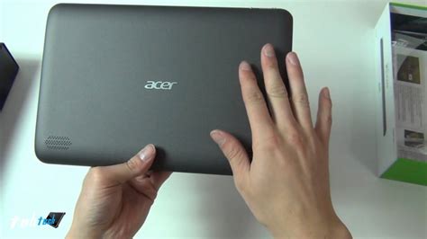 Acer Iconia Tab A200 Unboxing And Hands On English Youtube