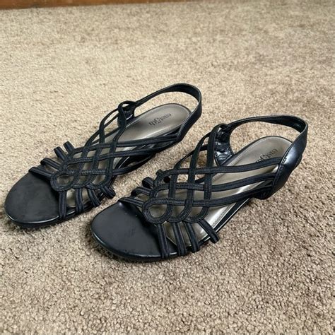 east 5th shoes east 5th black strappy dress sandals size 7 2 poshmark