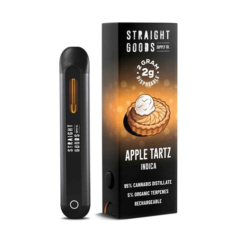 Straight Goods Apple Tartz | Buy Vapes Online | Bulkweedinbox