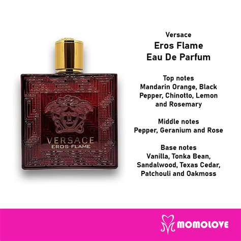 Eros Flame By Versace Gift Set Ml Edt Ml Spray Bag For Men Momolove