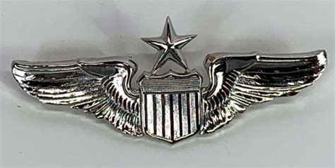 Us Air Force Officer Senior Pilot Wings Ebay