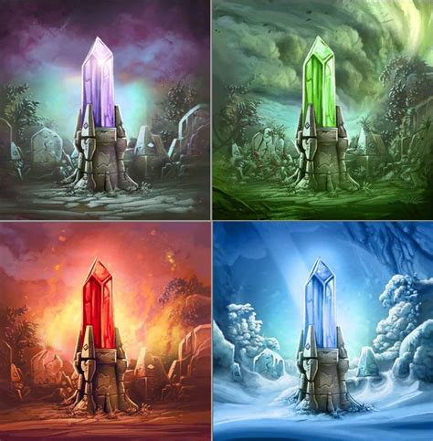They are essential to all life. Crystal Elements | Fantastik kitaplar, Fantezi manzara ...