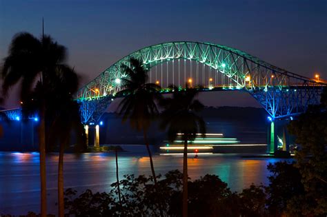 Puente De Las Americas Bellezas Latinoamericanas De Ciudad De Panamá