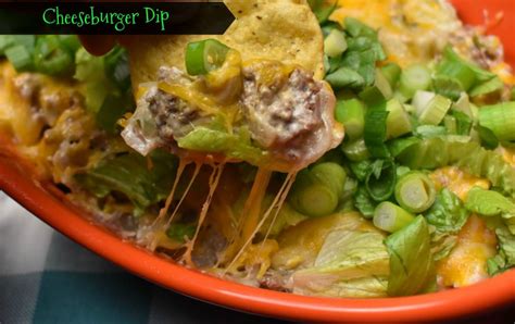 Cheesy Cheeseburger Dip Recipe She Cooks With Help