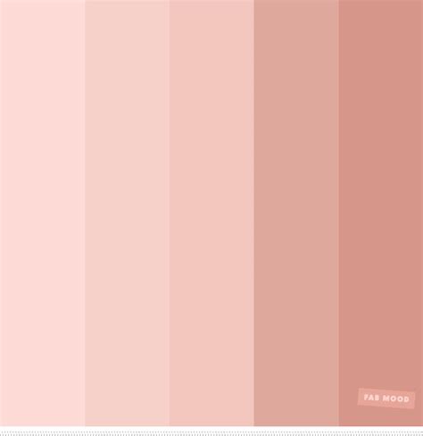 Blush Tones Pretty Blush Color Scheme Blush Color Combinations