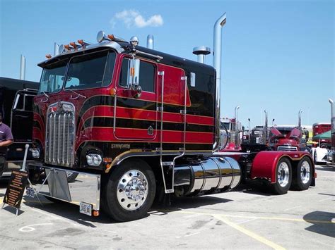 Kw K100 Show Trucks Big Rig Trucks Cars Trucks Custom Big Rigs