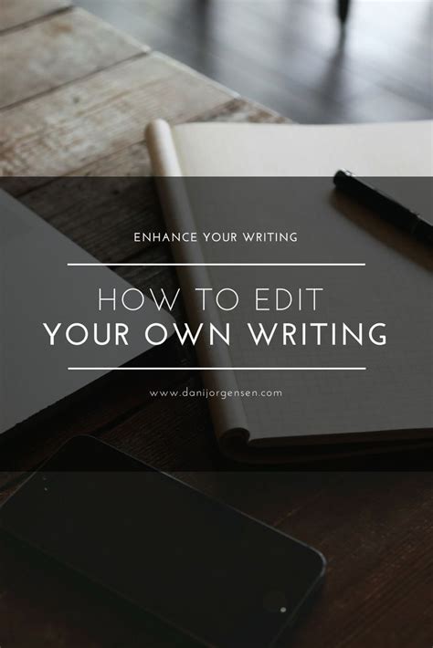 How To Edit Your Own Writing Editing Writing Memoir Writing Prompts