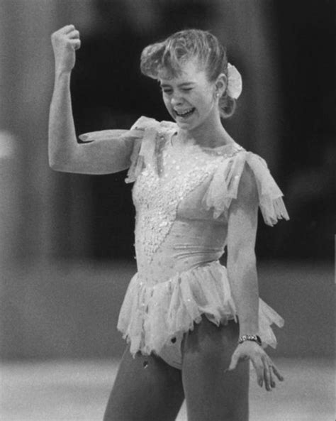 Tonya Harding After Performing Her Technical Program During The Us Figure Skating