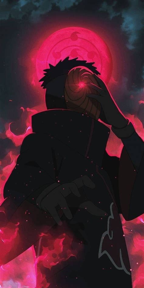 Obito Aesthetic Wallpaper Desktop Black And Red Itachi Wallpaper Hd