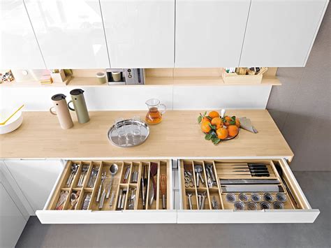 One of our favorite kitchen space savers are kitchen islands. Contemporary Italian Kitchen Offers Functional Storage ...