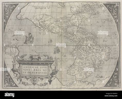Karte Von Amerika 1587 Fotos Und Bildmaterial In Hoher Auflösung Alamy