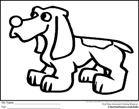Download coloring page bloodhound dog | Coloring Pages | Pinterest