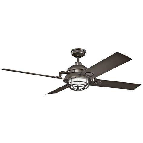 Buy ceiling fans online & find brands like fanco, crestar, kdk & much more. 65" Kichler Maor LED Olde Bronze Cage Ceiling Fan - #7K336 ...