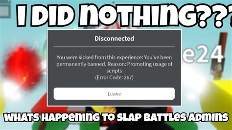 What Is Happening To The Roblox Slap Battles Admins YouTube
