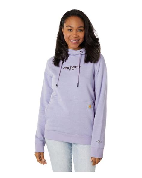Carhartt Cotton Force Relaxed Fit Lightweight Graphic Hooded Sweatshirt
