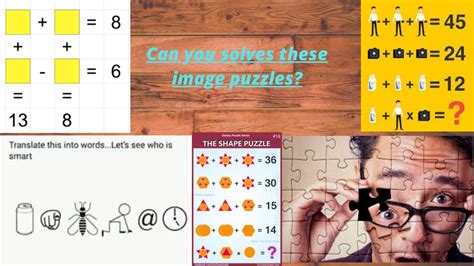 23 Tricky Image Puzzles With Answers Youtube