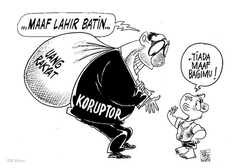 Di saat kepepet butuh duit, seorang teman akan berubah menjadi nobita yang merengek kepada doraemon, demi mendapatkan hutangan. Gambar Karikatur Sindiran Korupsi | Serbameme