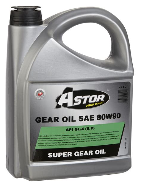 Astor Super Gear Oil Sae 80w90 Api Gl4 Ep