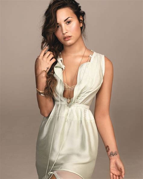 Demi Lovato Tattoos Highlighted In Recent Shoot For Glamour