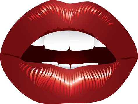 Lip Mouth Cartoon Clip Art Mouth Transparent Png Download 35202665