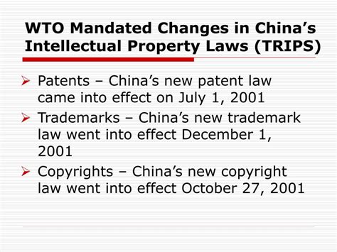 Ppt China And The Wto Powerpoint Presentation Free Download Id237279