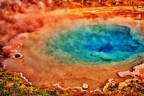 Geyser Colors Photograph By Kelly Reber Fine Art America