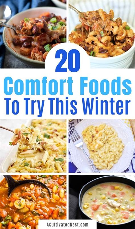 20 Delicious Winter Comfort Food Recipes If You Need To Warm Up This Winter Try Some Of These