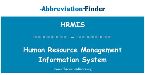 Pangkalan data sumber manusia sektor awam malaysia secara berpusat. HRMIS definisi: Sistem maklumat pengurusan sumber manusia ...