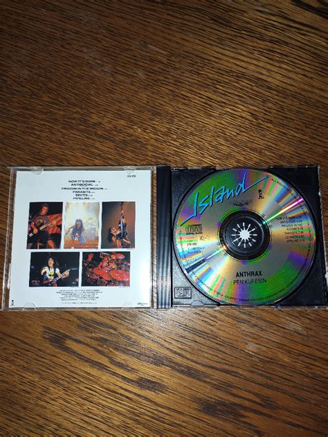 Anthrax Penikufesin Cd 1989 Ep Metallica Rydułtowy Kup Teraz
