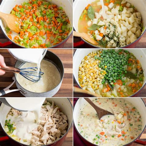 But my real challenge is how to heat up hot foods at work. Chicken Pot Pie Soup - Cooking Classy