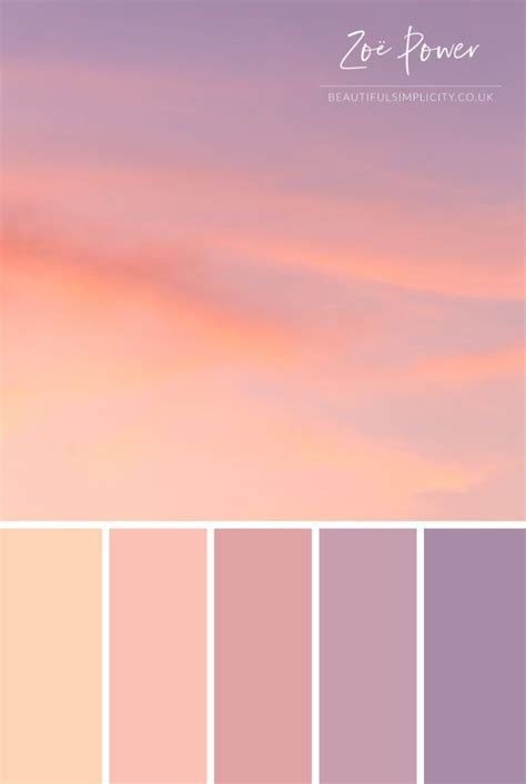 Sunset Color Palette Pastel Colour Palette Colour Pallette Color