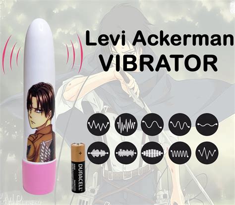 Levi Ackerman Vibrator Attack On Titan Anime T Manga Etsy