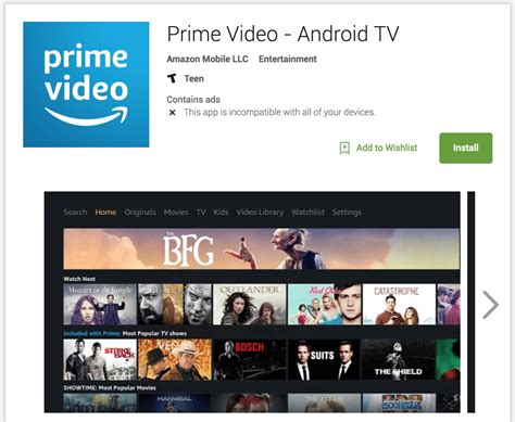Amazon Prime App Not Working On Apple Tv - Amazon Prime Video comes to Android TV but you can’t download it yet