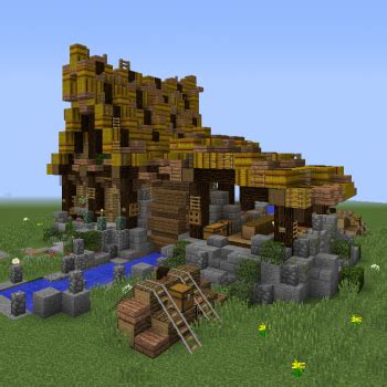 Command blocks are special blocks in minecraft that you can use to execute commands. Quirky Unfurnished Medieval Sawmill - Blueprints for ...