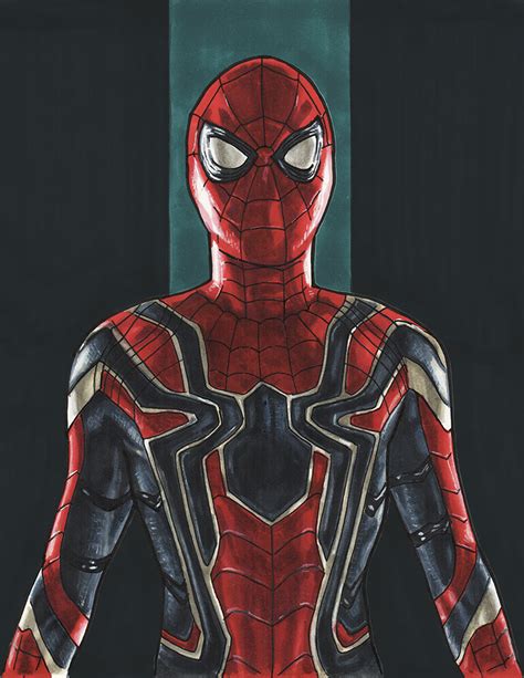 Spider Man Infinity War By Arcarsenal On Deviantart